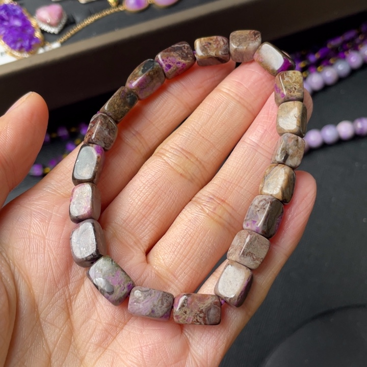 苏纪石（舒俱来）未镶嵌手链