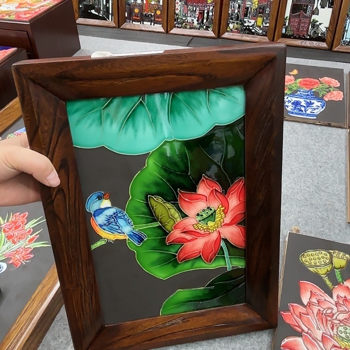 土***豆陶瓷板画27/37挂画