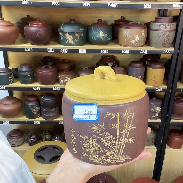 紫砂茶叶罐紫砂茶叶罐