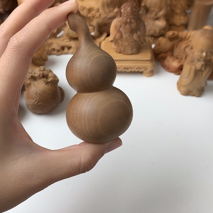 檀香木把件檀香大葫芦