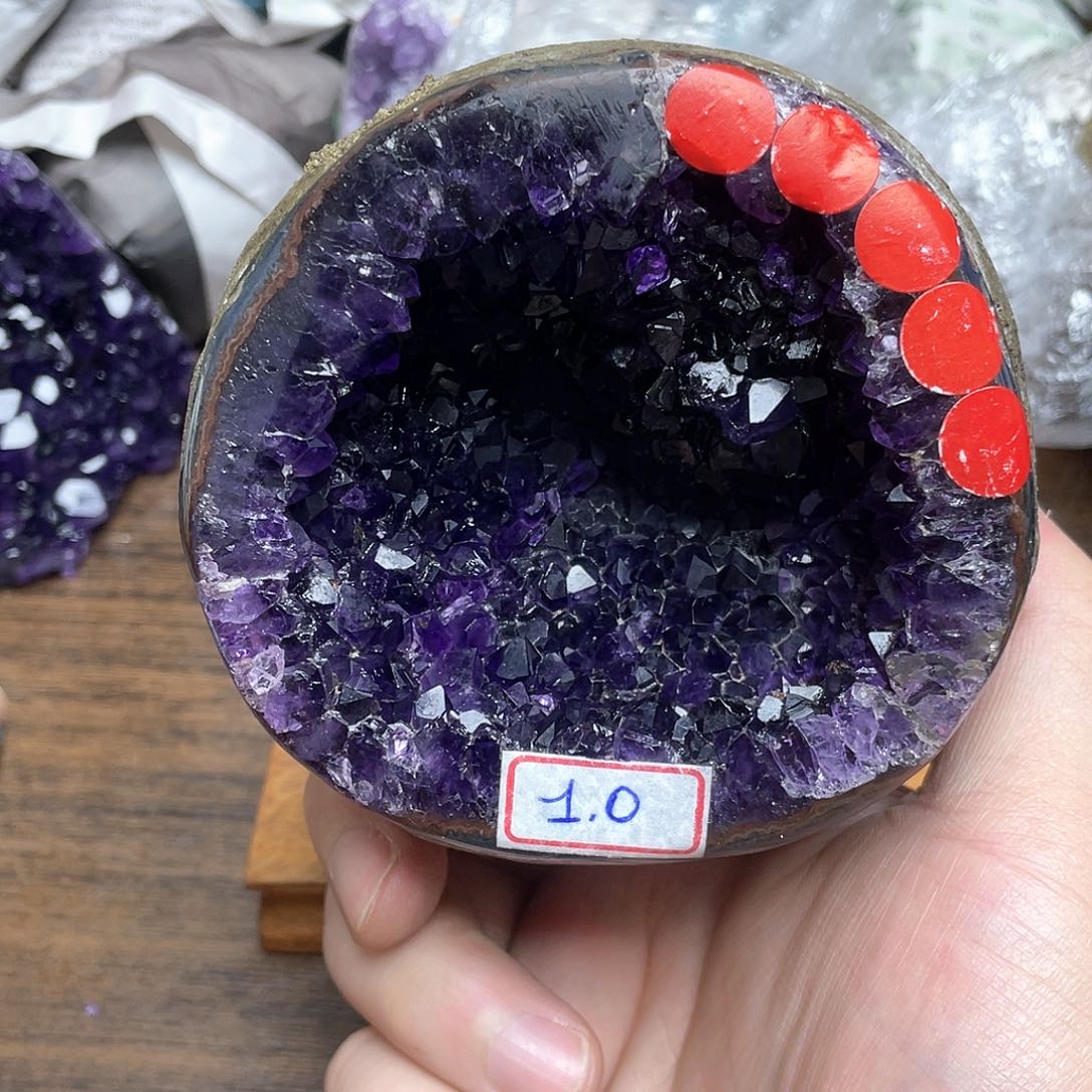 紫晶大型摆件（非配饰）未镶嵌