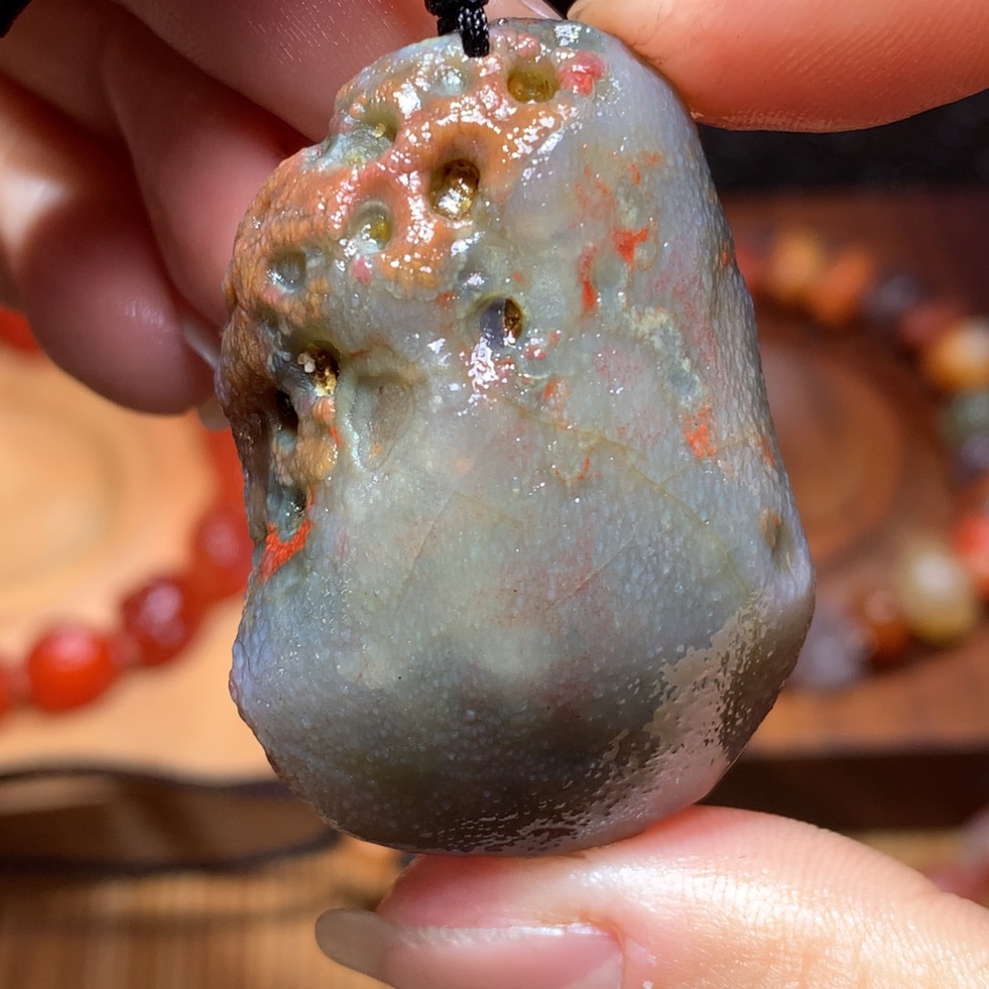 未镶嵌玛瑙/玉髓珠宝半成品