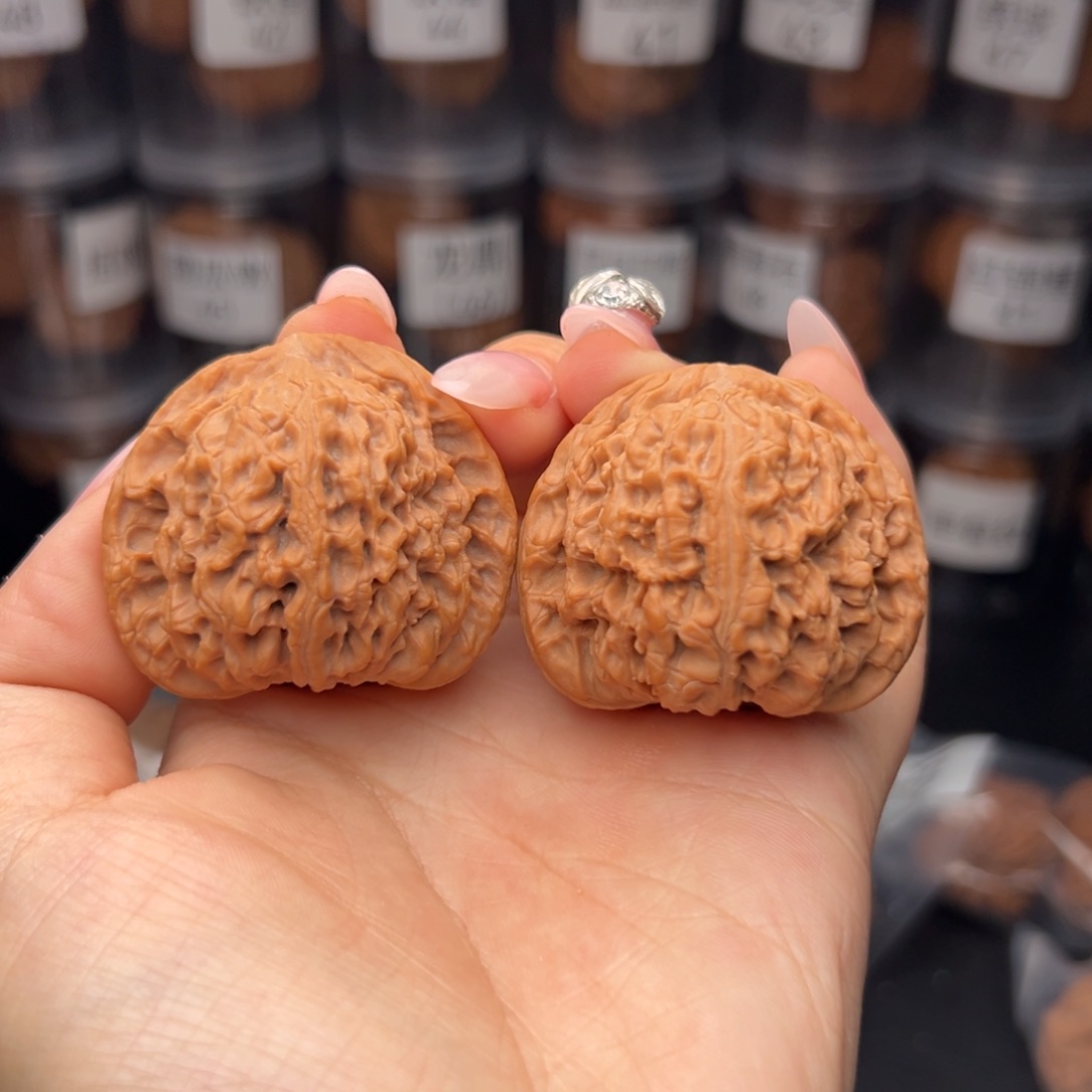 文玩核桃吊坠麦*南蒋石