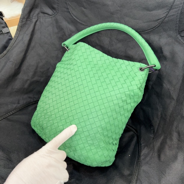95新 LouisVuitton/路易威登 拉瑞苏严选/包展/BV果绿色水桶