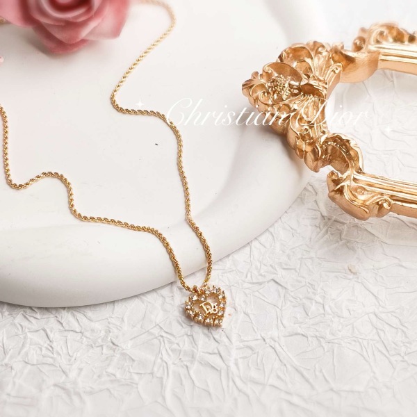 妃鱼/迪奥/镀金/项链/99新/z零一二六