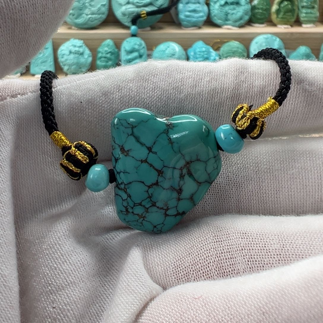 未镶嵌绿松石随形25.4mm