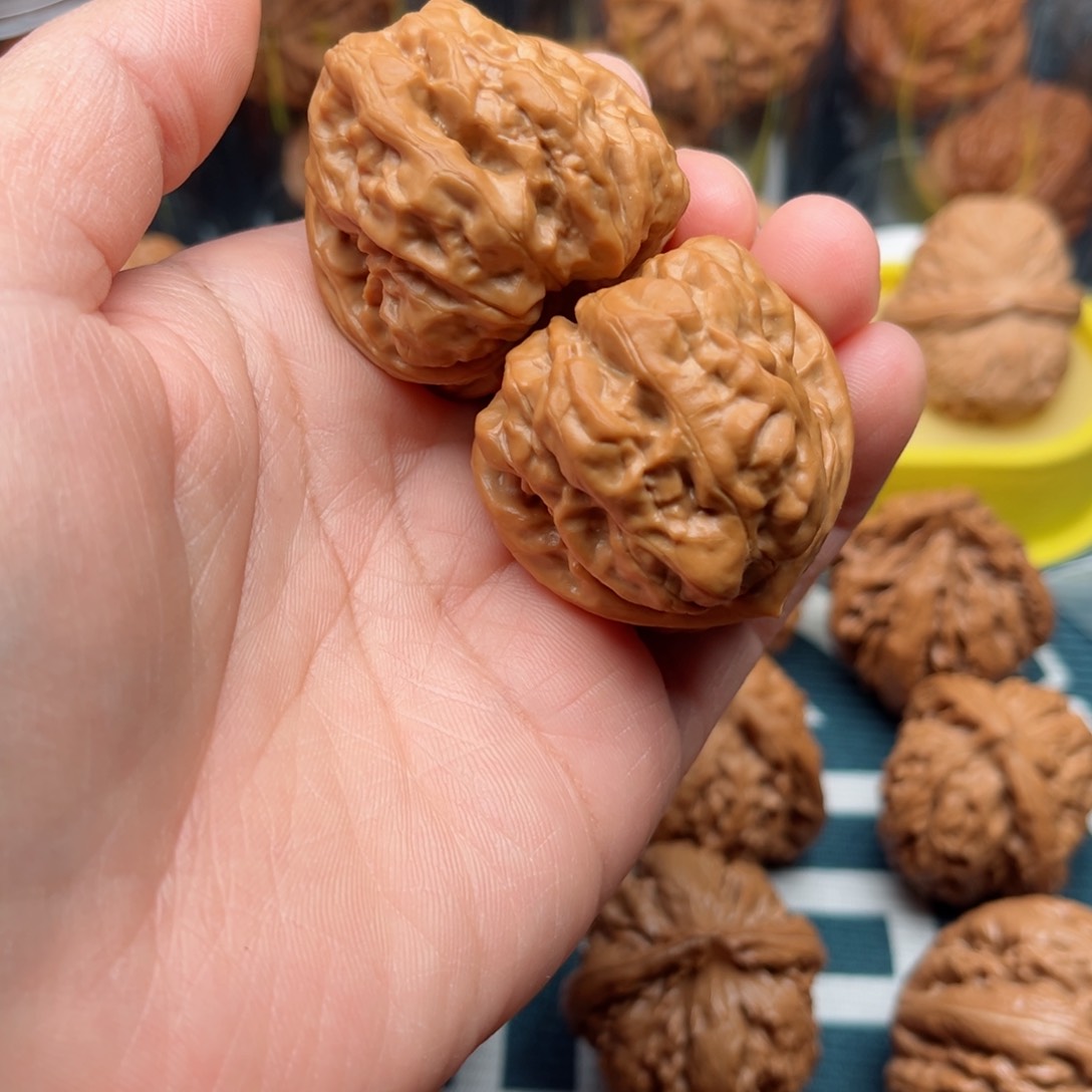 【闪购商品】桃木文玩核桃手把件38蛙