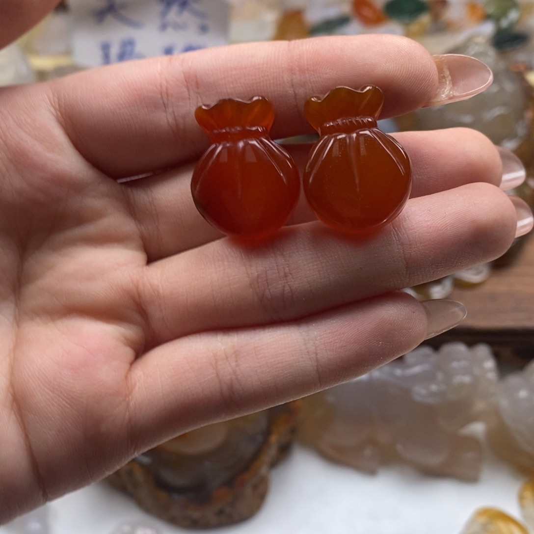 玛瑙/玉髓未镶嵌颈饰