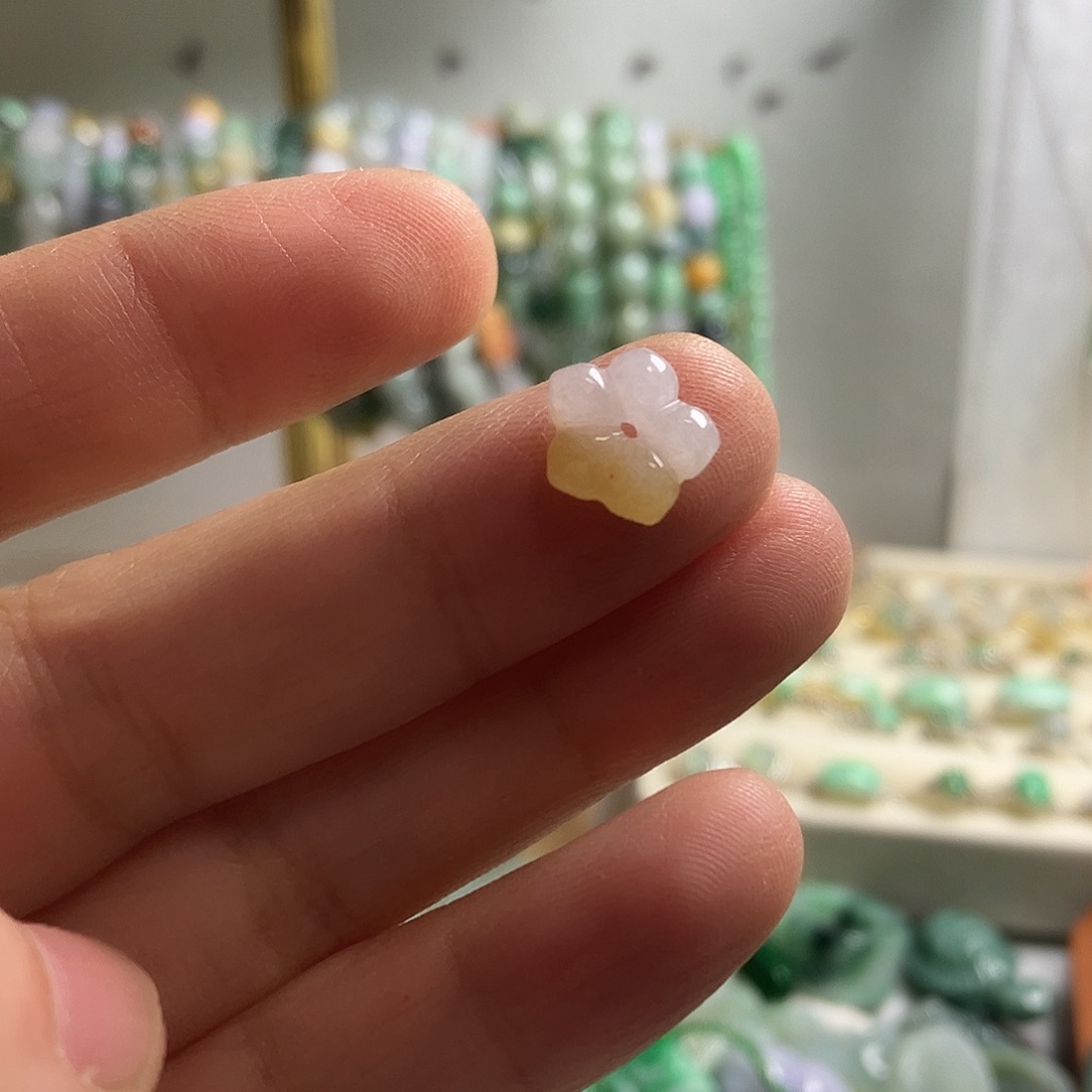 翡翠未镶嵌颈饰06