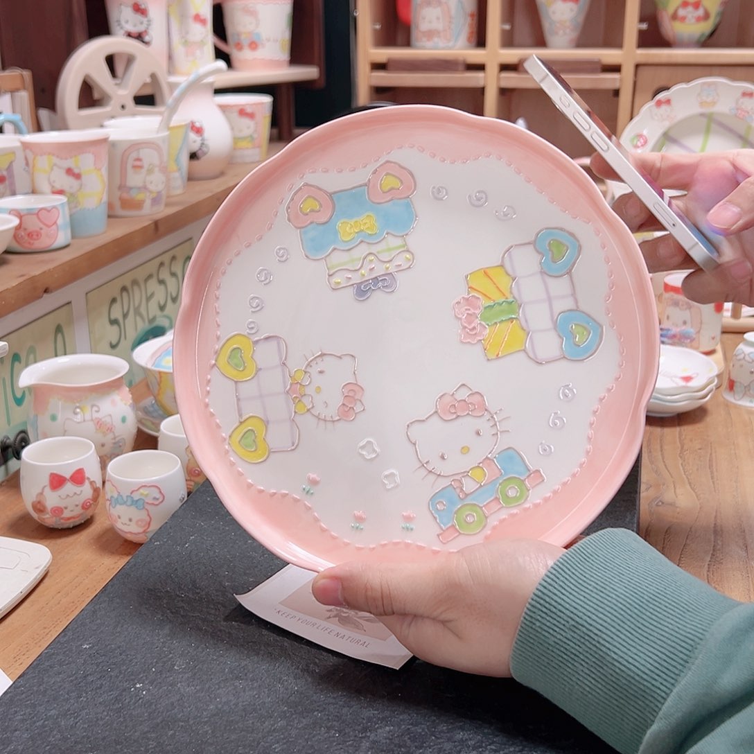 可爱手作陶瓷高温