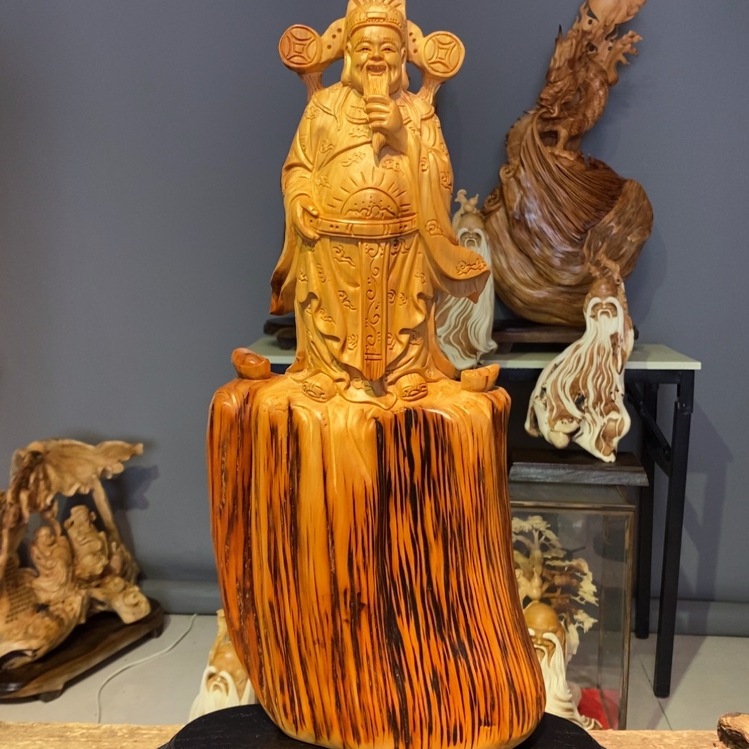 柏木（崖柏）崖柏木雕刻