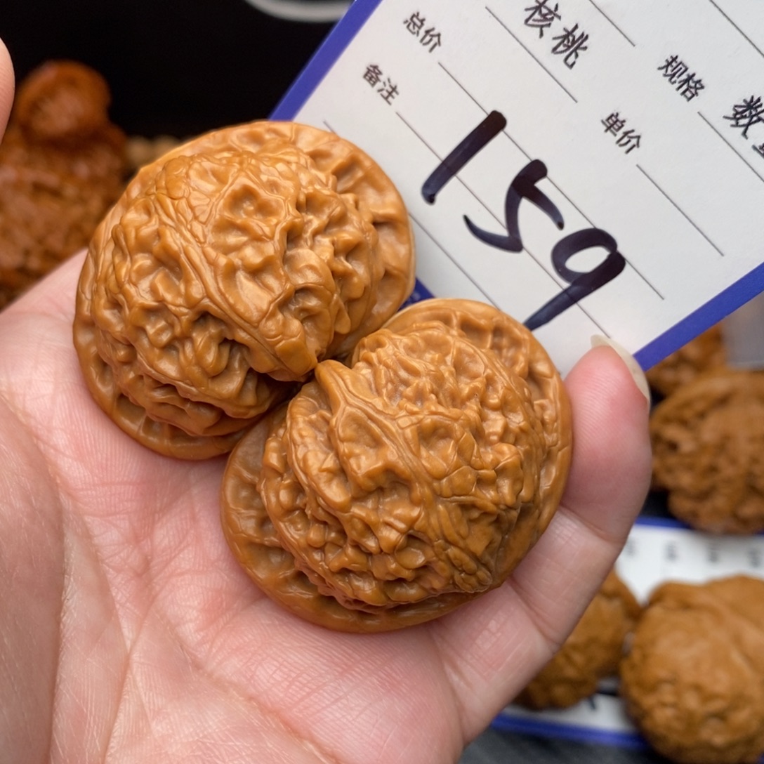 把件桃核宫灯43mo