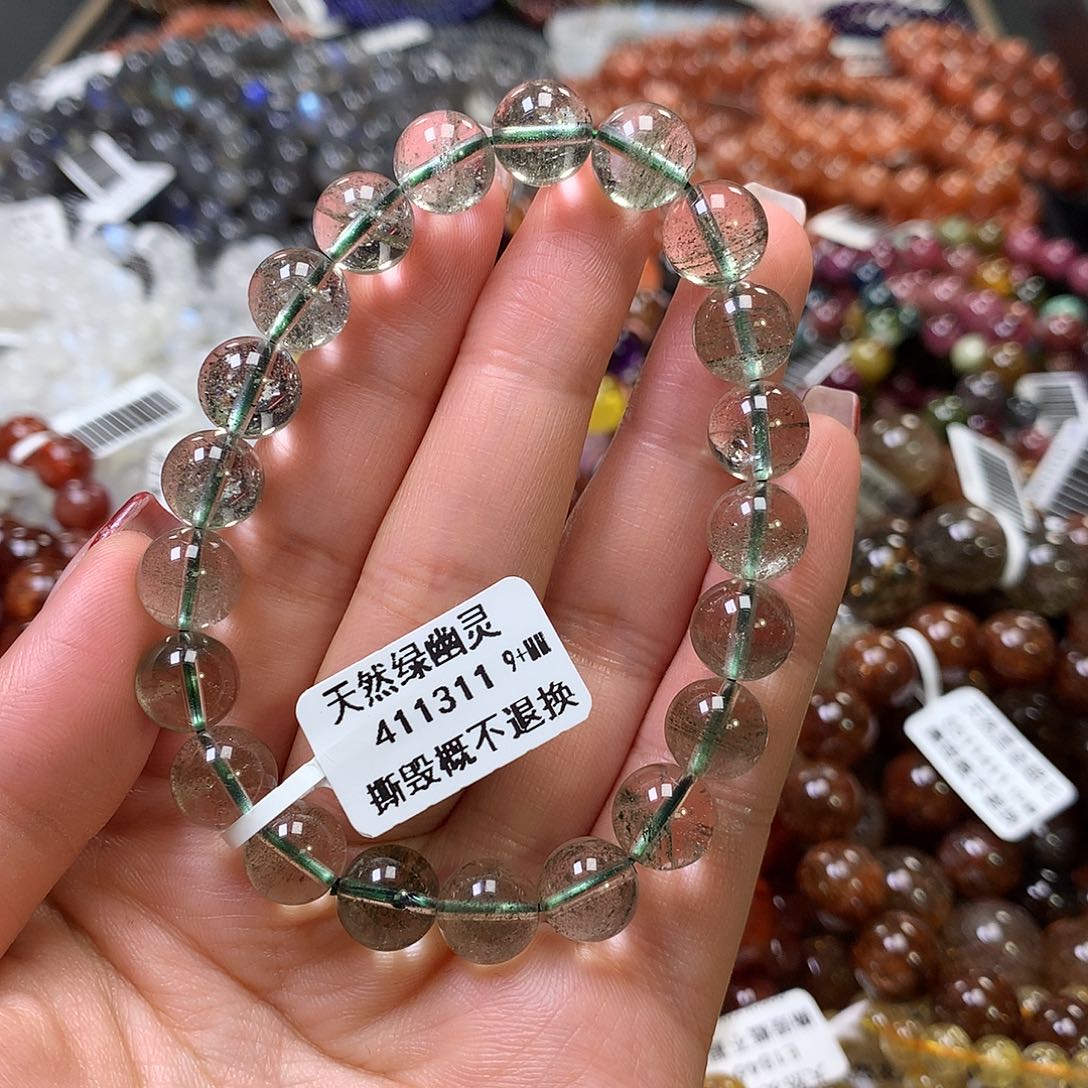 水晶手链未镶嵌，