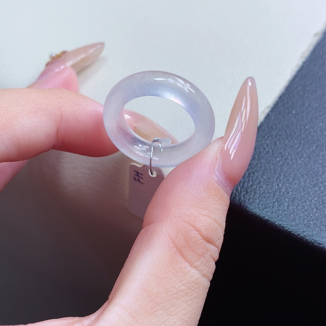 未镶嵌戒指翡翠10号