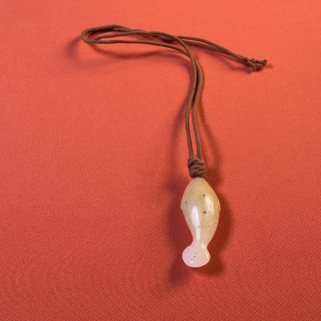 和田玉未镶嵌颈饰不退不换