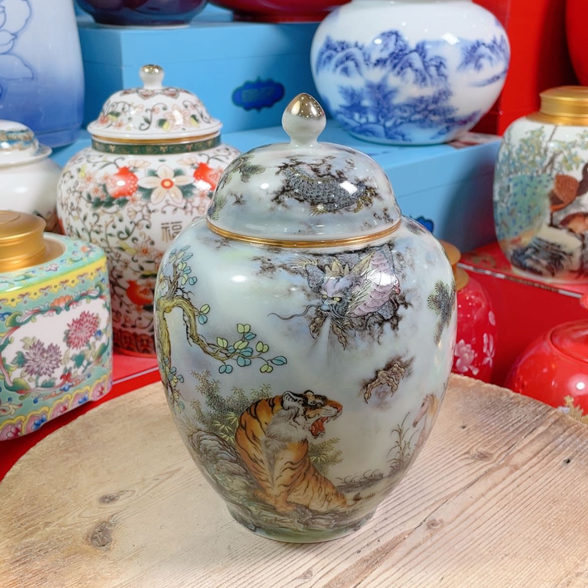 【闪购商品】罐陶瓷茶叶罐密封罐