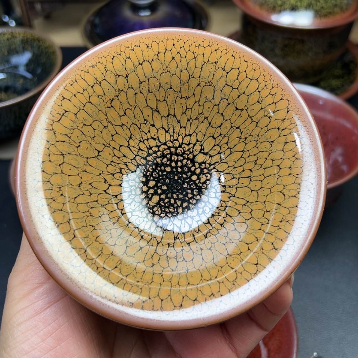 【闪购商品】茶盏建窑建盏主人杯