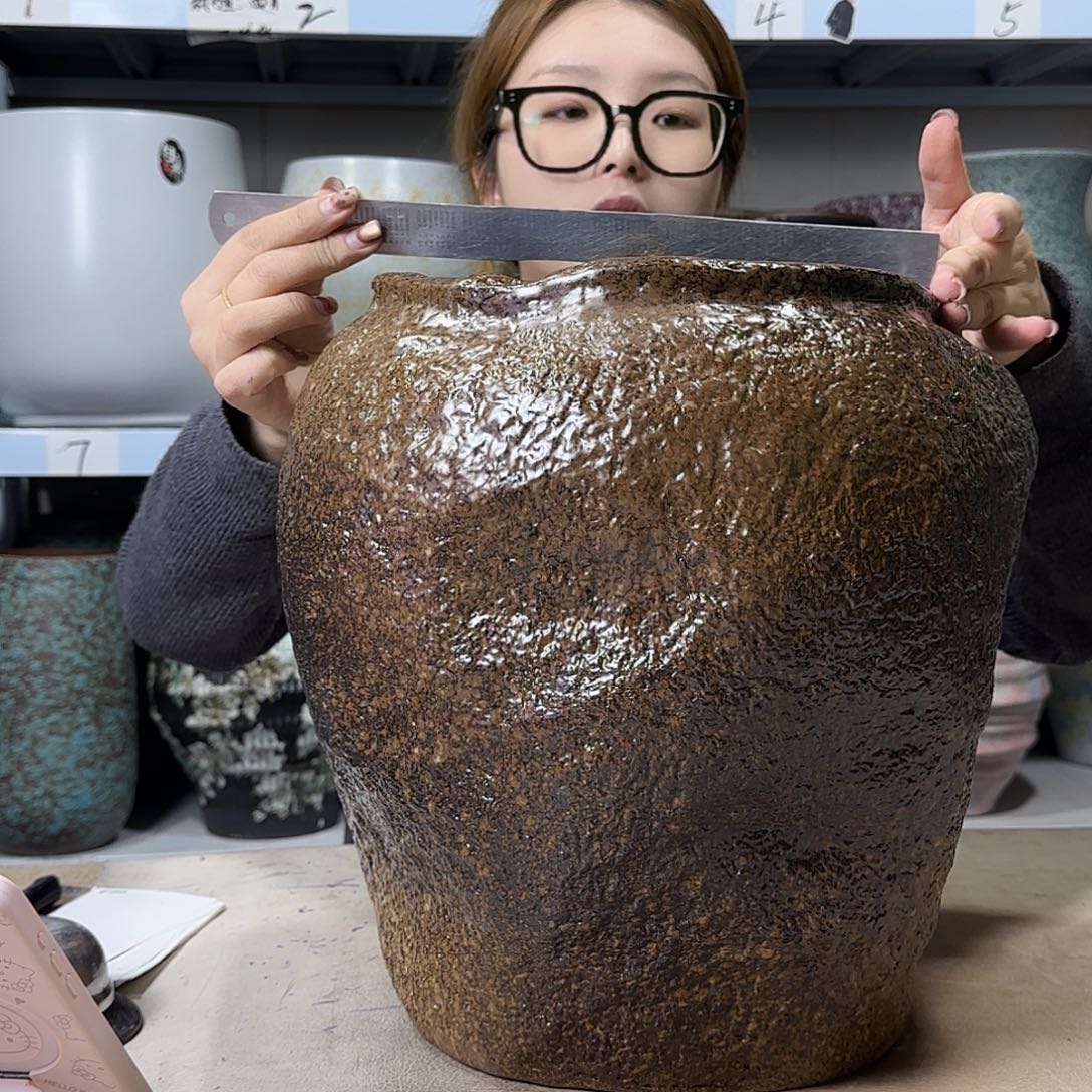 24@34 紫砂花盆尺寸