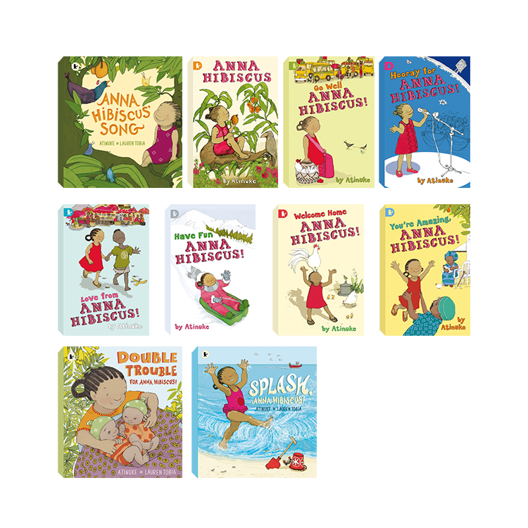 筑桥Anna Hibiscus系列绘本故事