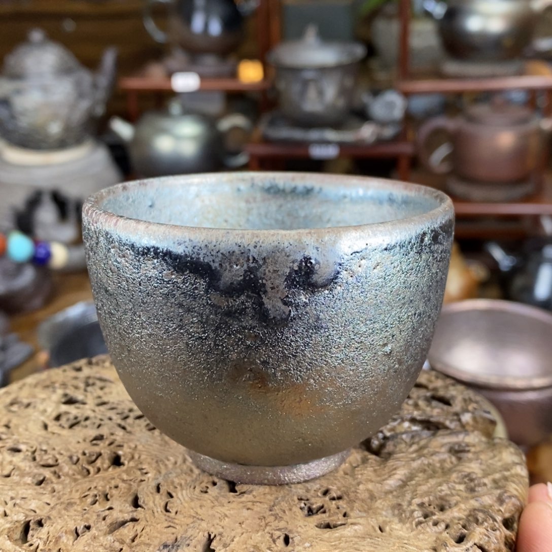 建水紫陶，全手工纯柴烧茶器