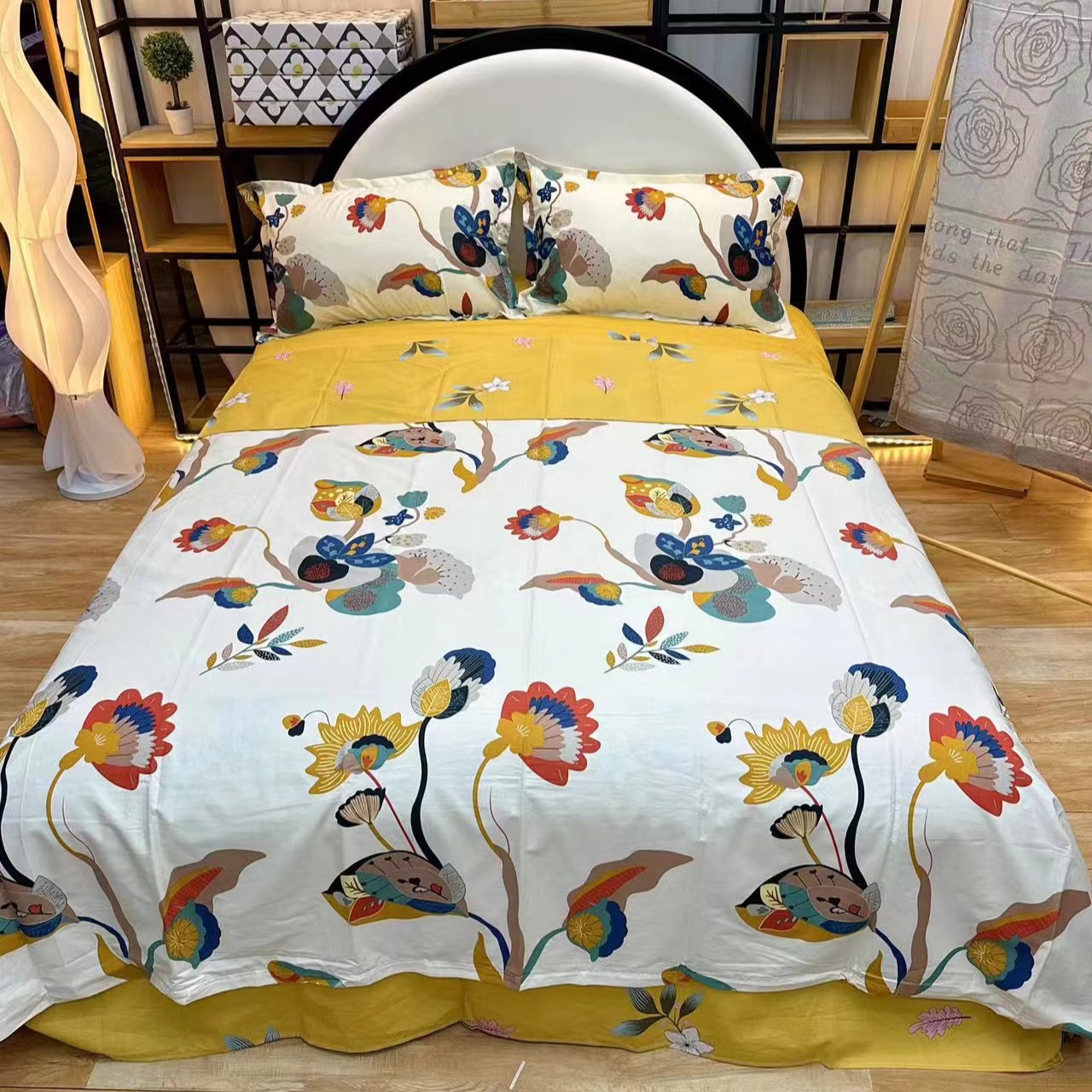 100棉双人被套 2米*2.3米 新款 100棉 柔软亲肤透气【沐熙】