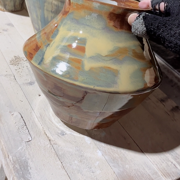 瓶口12高21 景德镇陶瓷学院满29包邮