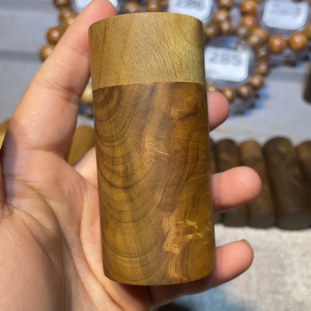 用***4其他楠木（金丝楠）品香罐