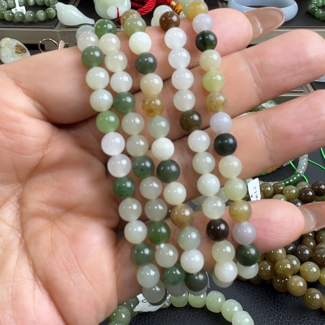 未镶嵌手串和田玉