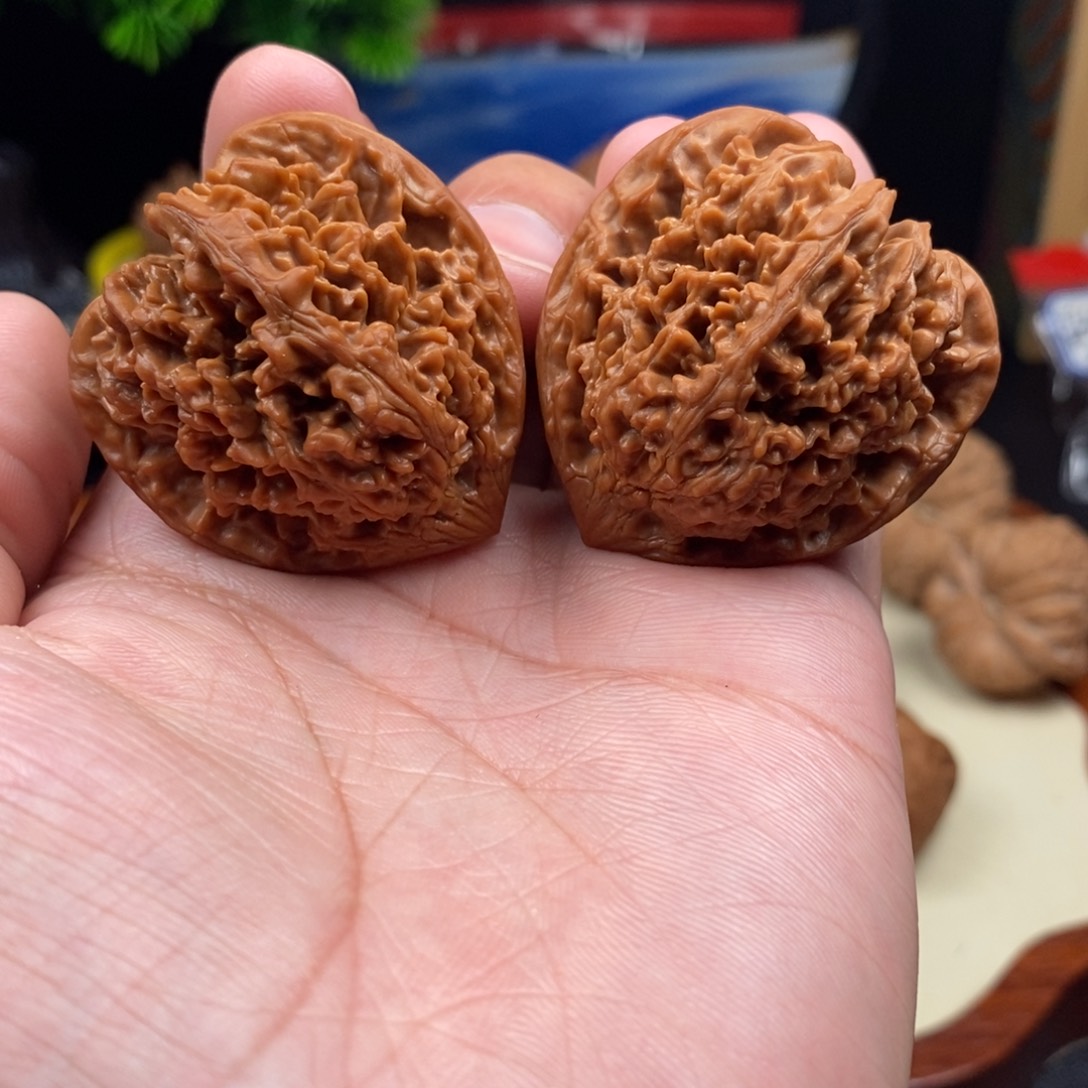 把件文玩核桃满天星40微修