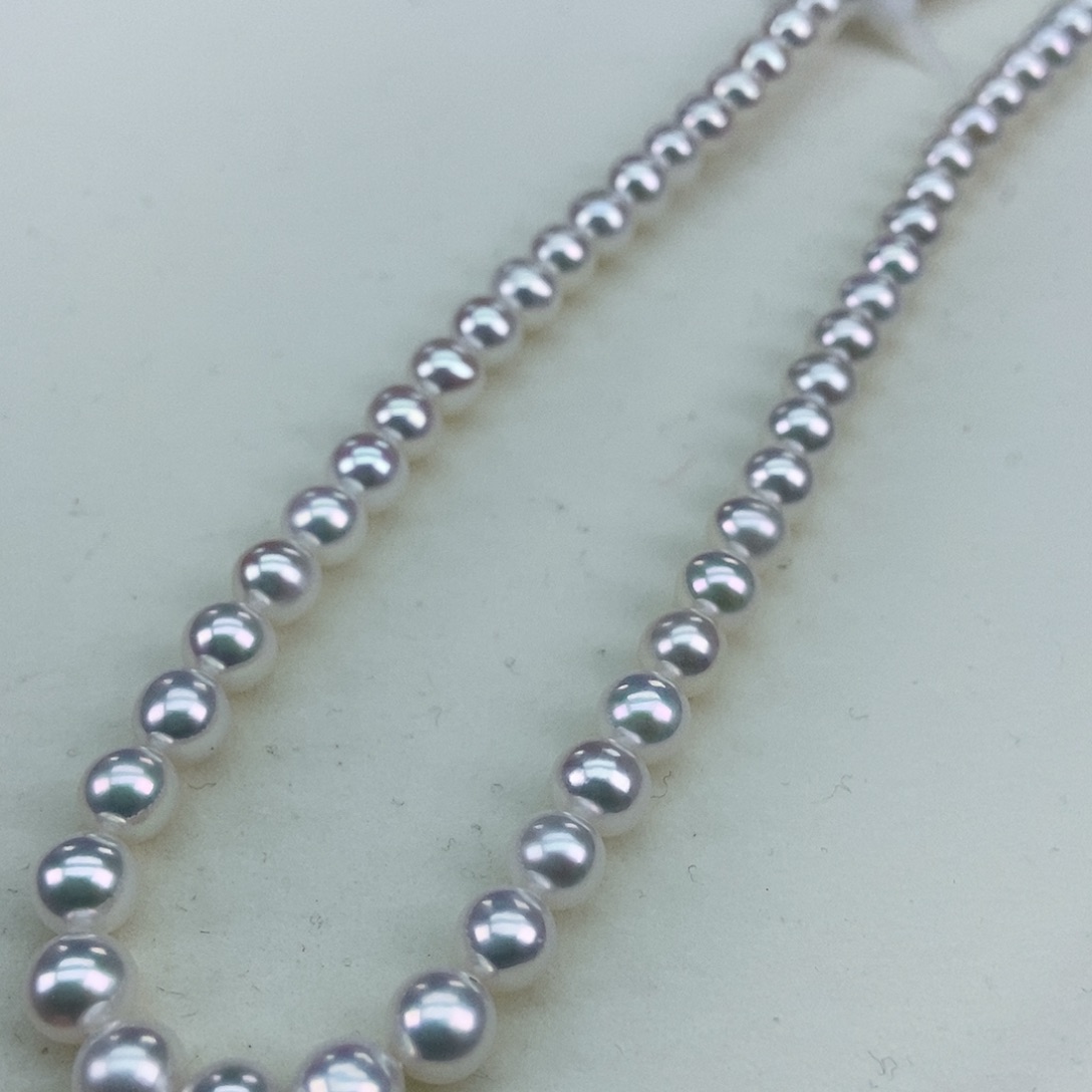 淡水珍珠6/7极强钻-石白炫彩干净超白亮银S925镶嵌