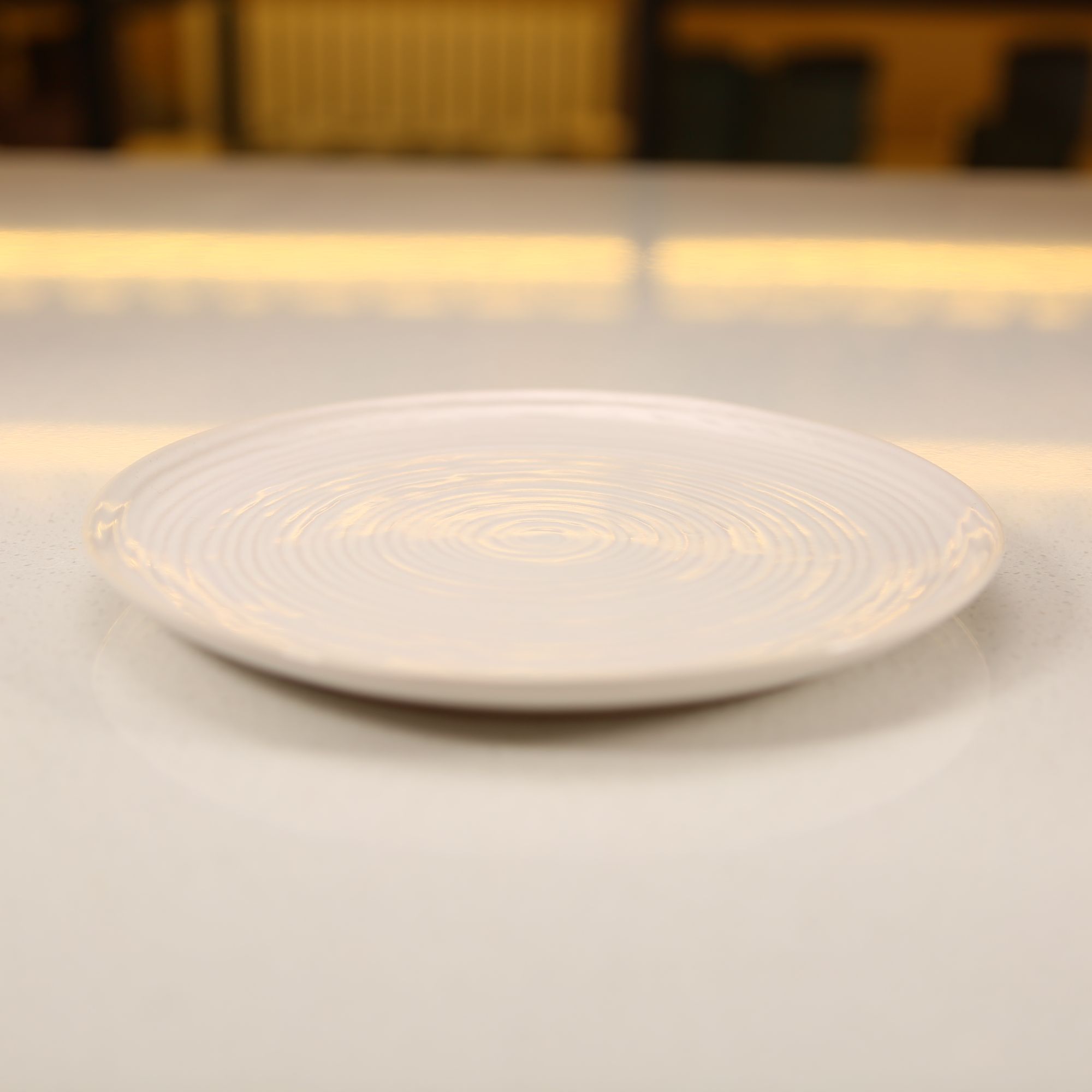 高温釉下彩陶瓷盘北欧复古餐具轻奢简约风B级