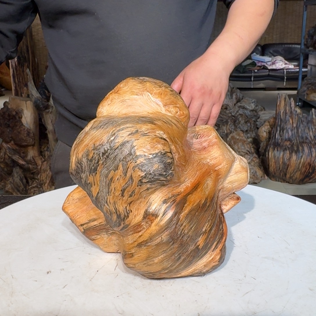 小***哥琥珀木北沉香琥珀木摆件定向链接46