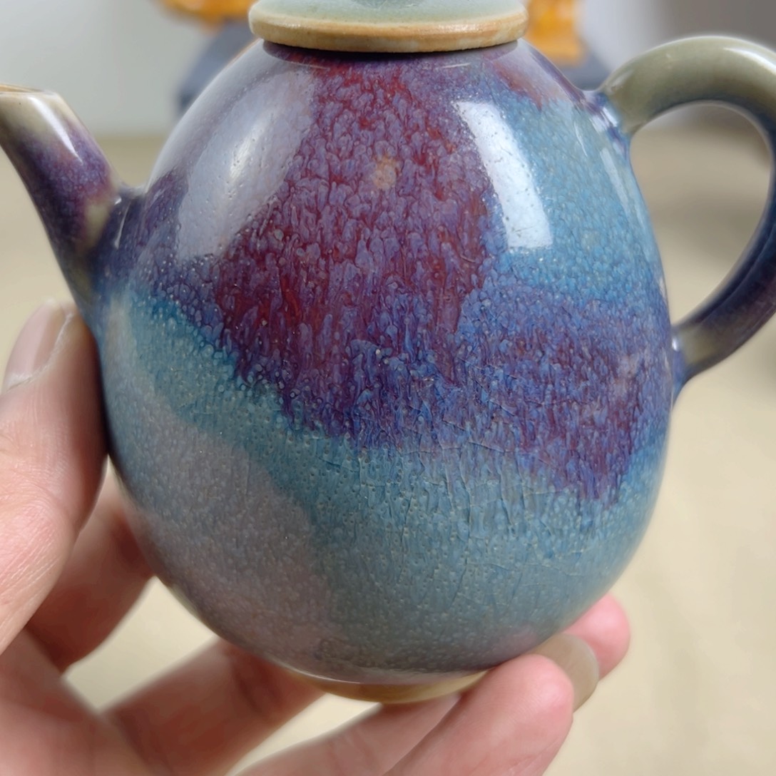 罐坚*瓷摆件釉色渲染8888