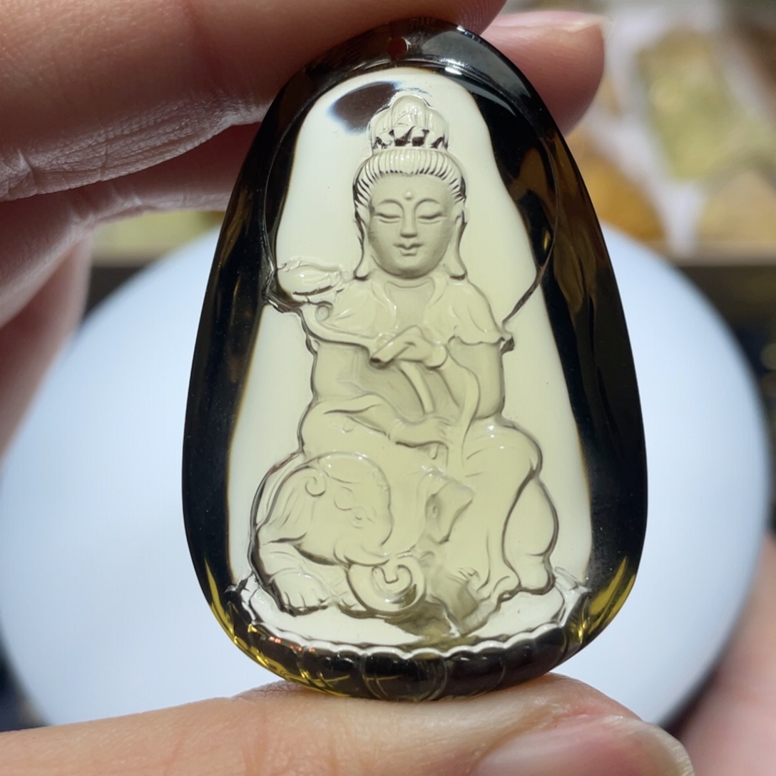 水晶颈饰未镶嵌定制