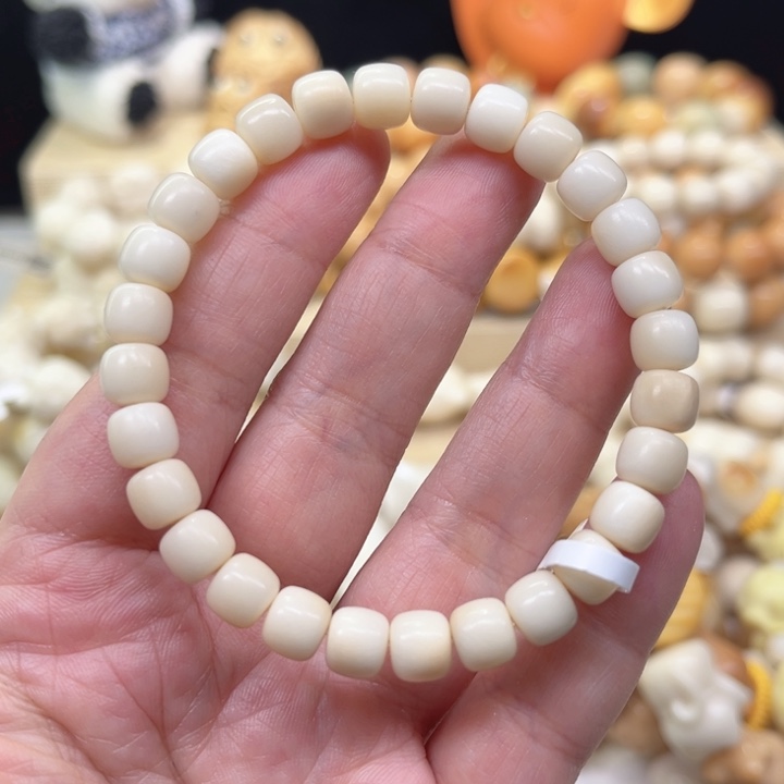 菩提根/象牙果手串象牙果稀有超小桶珠1-25-157