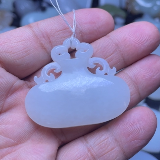 吊坠(不含链)未镶嵌和田玉