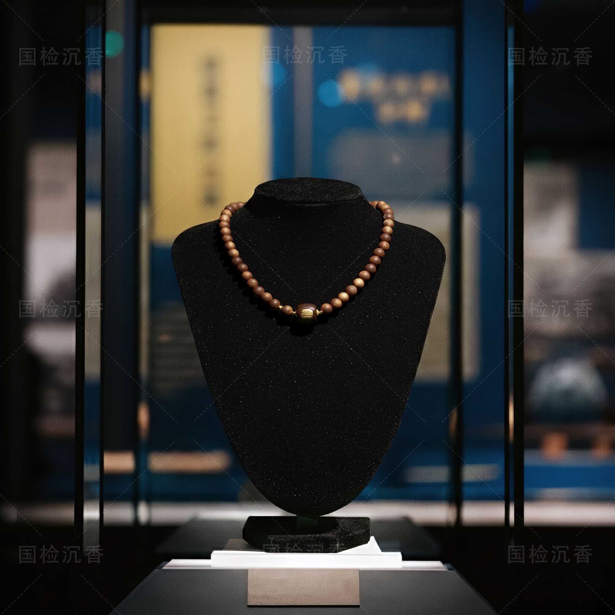 沉香香港黄棋楠0.6双圈＋五条纹设计款