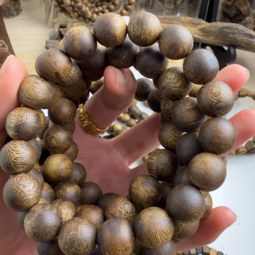 沉香香囊沉香奇楠沉香卡1.2单圈