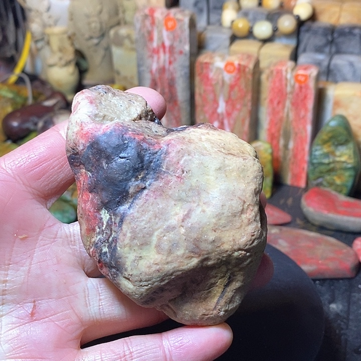 昌化鸡血石昌化石