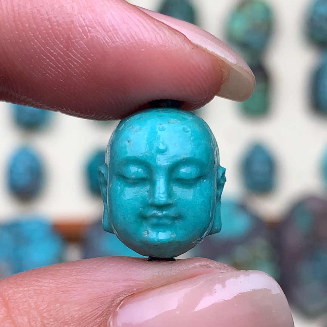 绿松石未镶嵌配饰