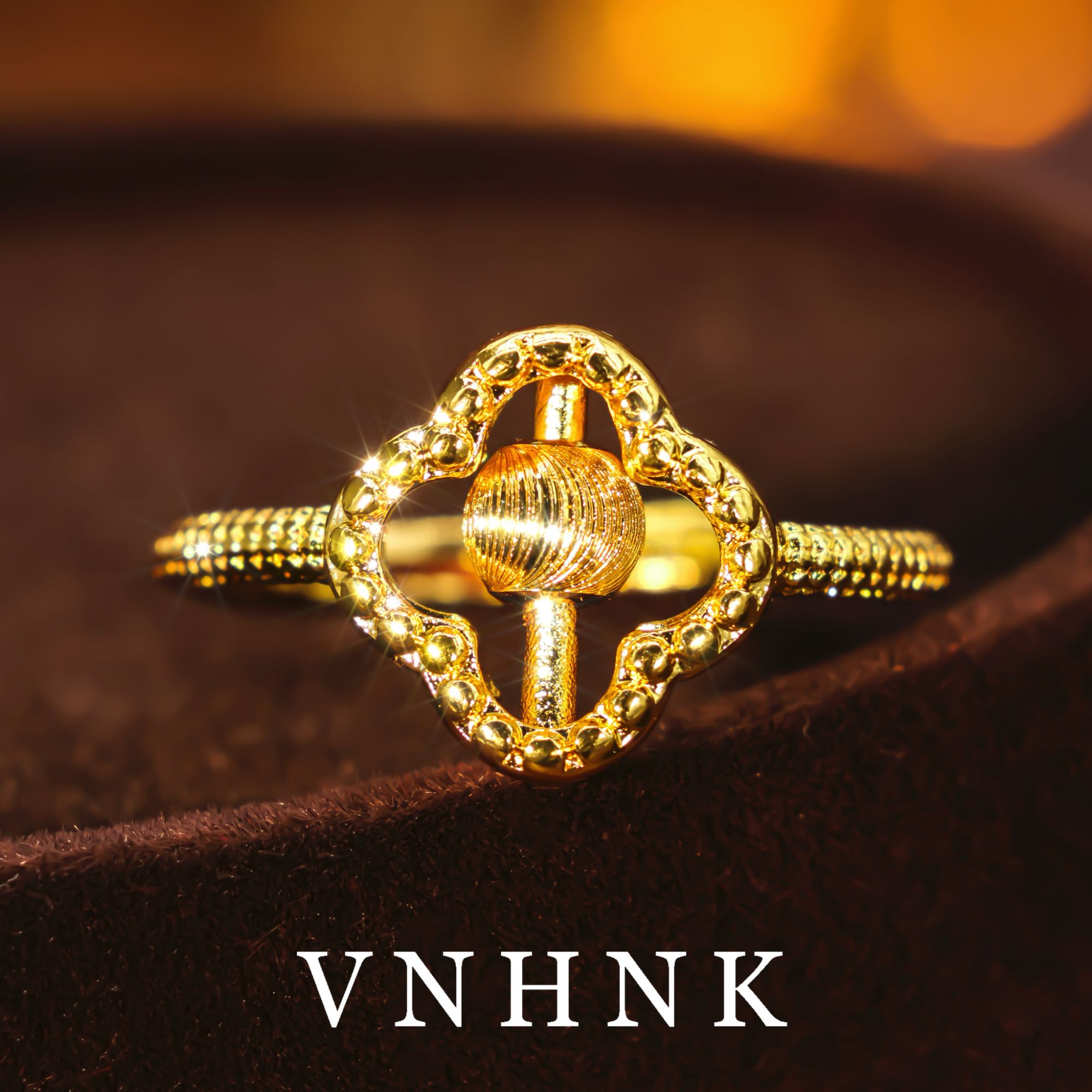 铜合金戒指 美可儿   M540   金色时尚百搭戒指预售