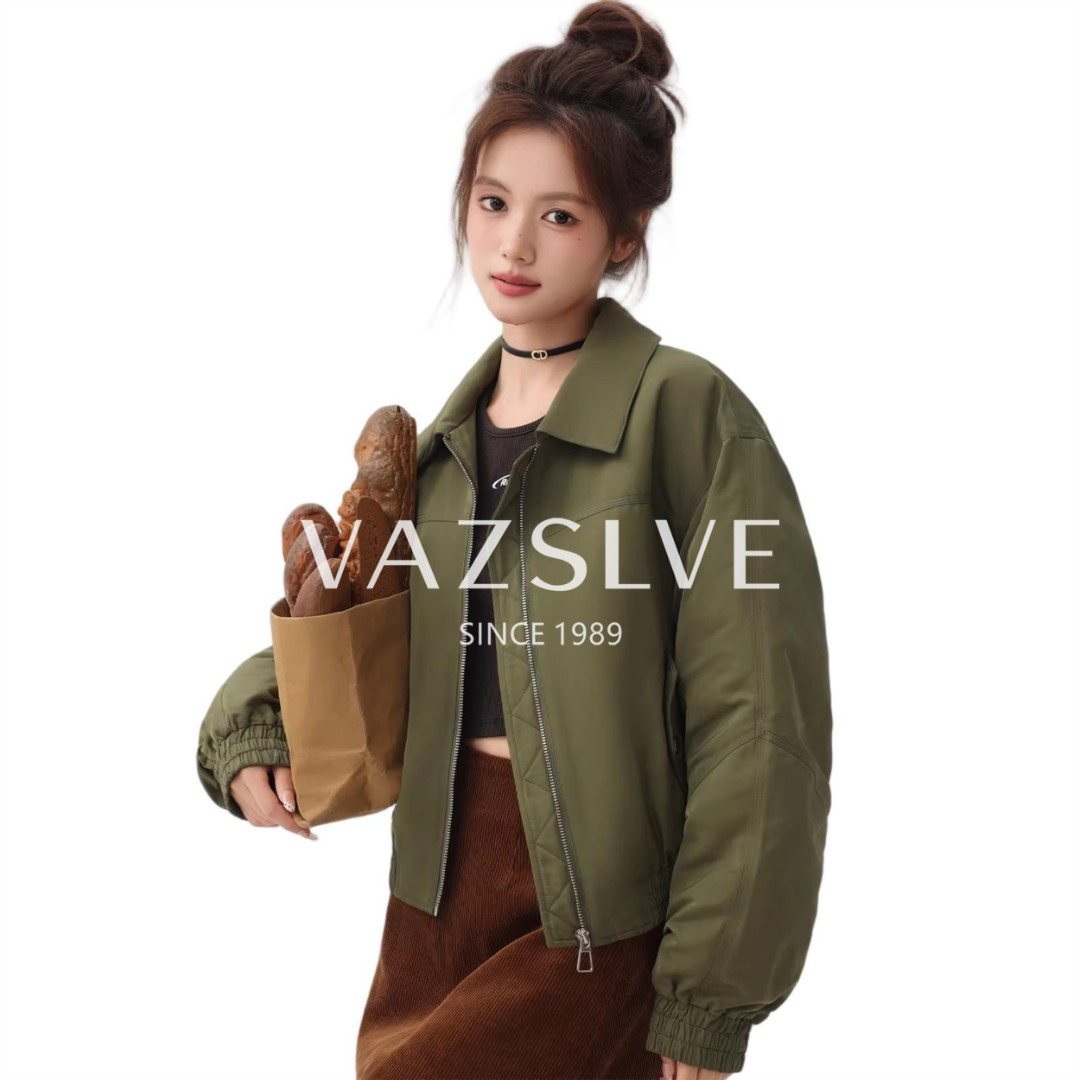 冰飞羽绒服女短款冬季肯豆风棒球服保暖休闲羽绒服