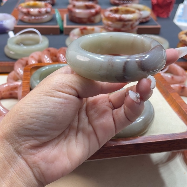 9***菲石英质玉钛钢珠宝奇石56