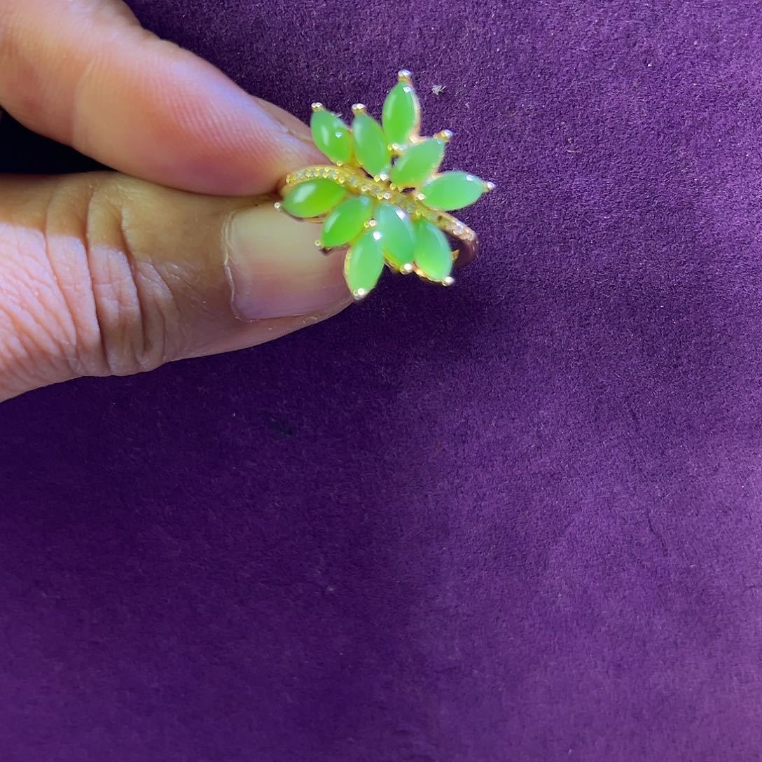 和田玉戒指未镶嵌❤️***