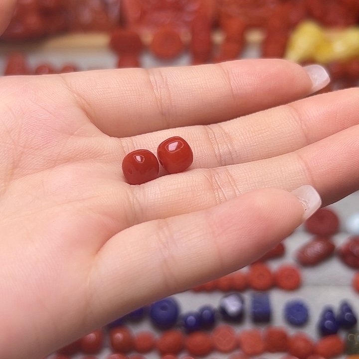 阿***"南红玛瑙未镶嵌卡7.5