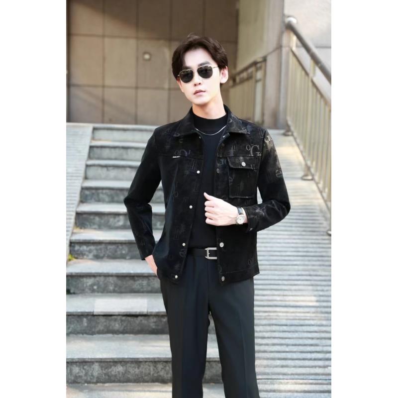 ZOTLI PAOLO/佐丹利·保罗秋冬加绒加厚麂皮植绒外套-Y007