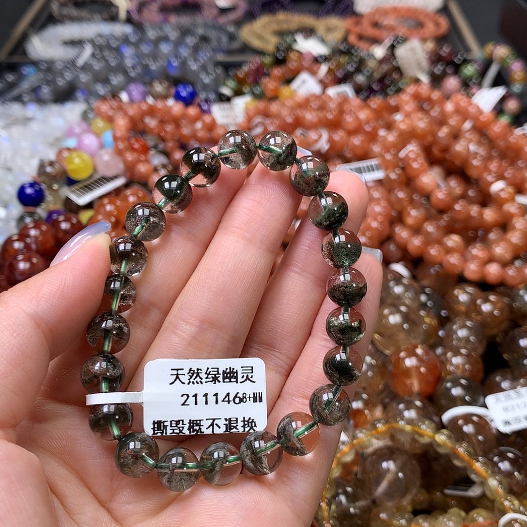 水晶手链未镶嵌，