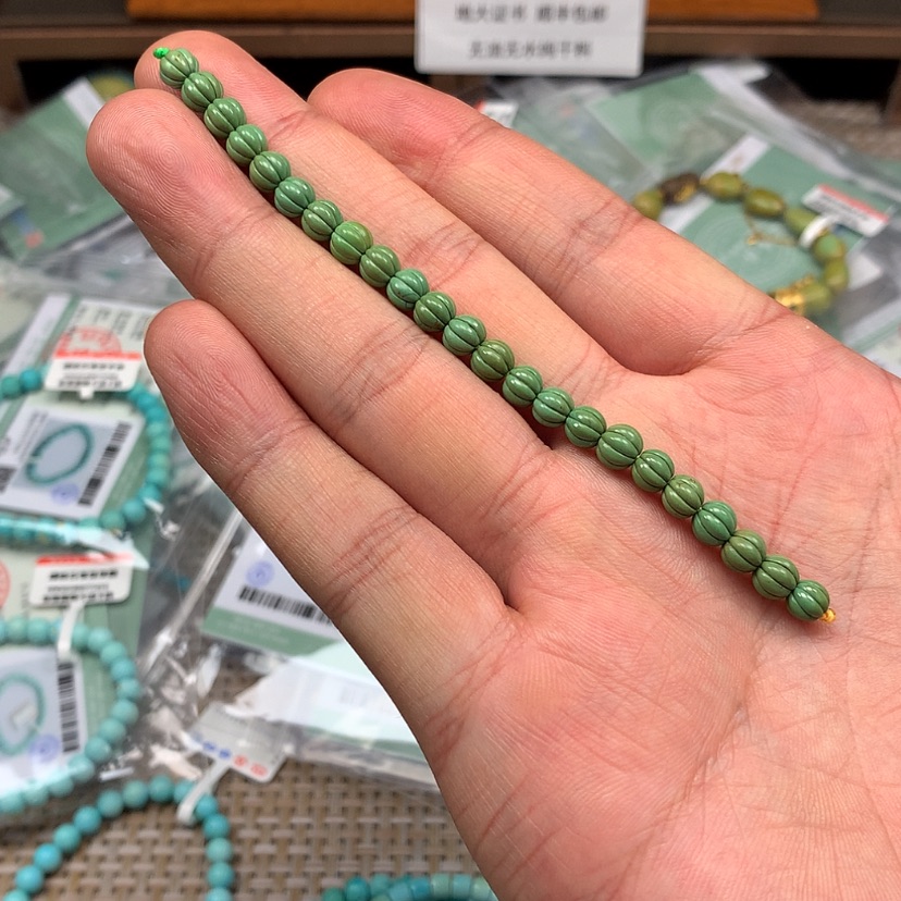 【闪购商品】未镶嵌绿松石颈饰8