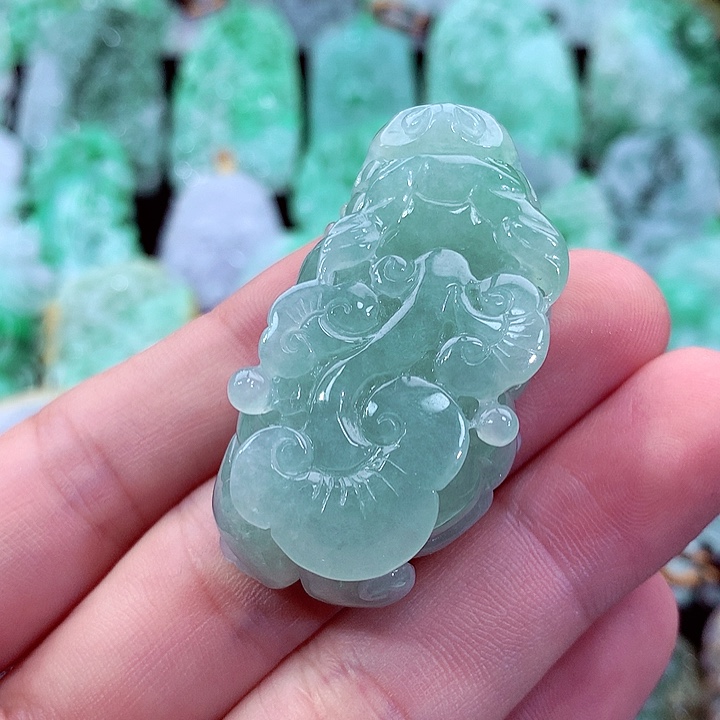 吊坠(不含链)未镶嵌翡翠老*童