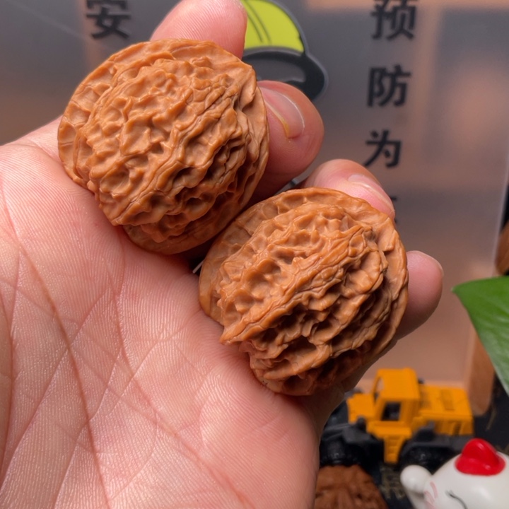 文玩核桃吊坠苹果园33全品小手捻原桩无药